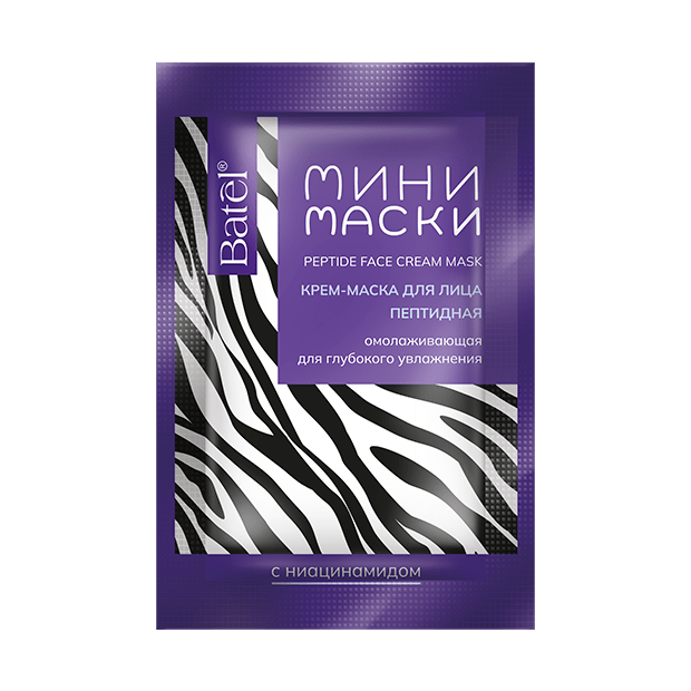 Мини-маска для лица пептидная с ниацинамидом 0379-40134
