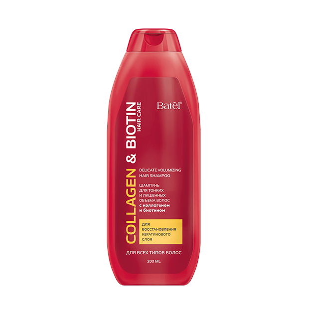Шампунь для тонких и лишенных объема волос с коллагеном и биотином: применение, состав, реальные отзывы