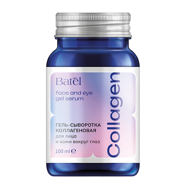 Гель-сыворотка коллагеновая для лица и кожи вокруг глаз