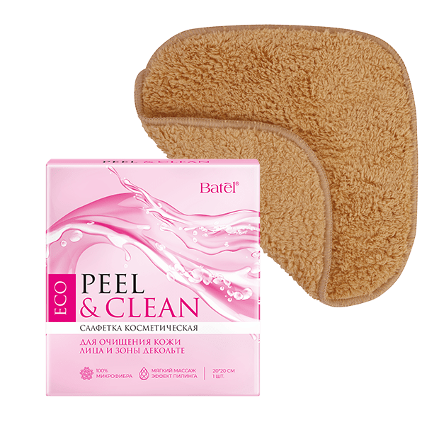 Салфетка косметическая для очищения кожи лица