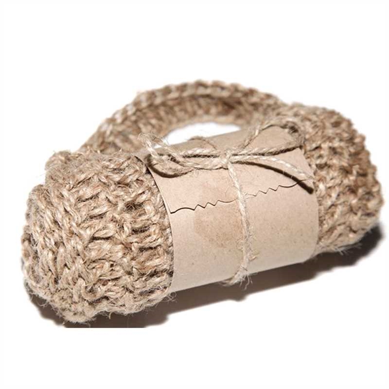 Скраб-мочалка. 42х44 см. Джут