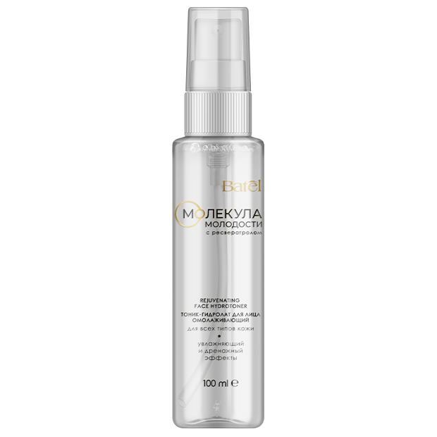 Тоник-гидролат для лица омолаживающий с ресвератролом «Молекула молодости»