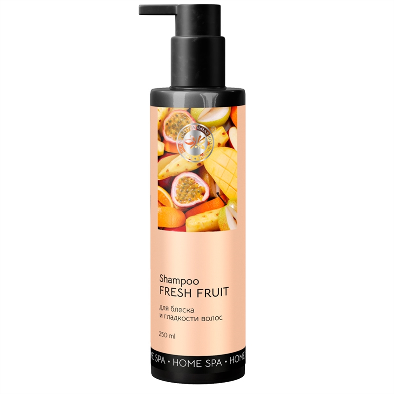 Шампунь "Фруктовый фреш" HOME SPA. Для блеска и гладкости волос