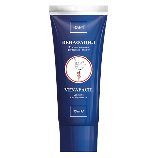 Венотонизирующий фитобальзам для ног «Венафацил»