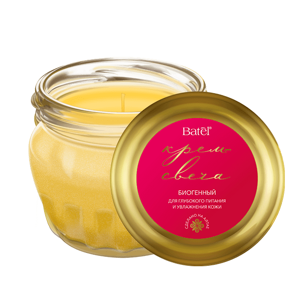 Биогенный крем-свеча для глубокого питания и увлажнения кожи