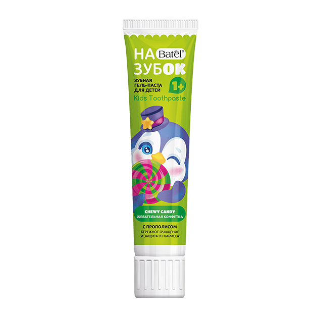 Зубная гель-паста для детей «Жевательная конфетка»