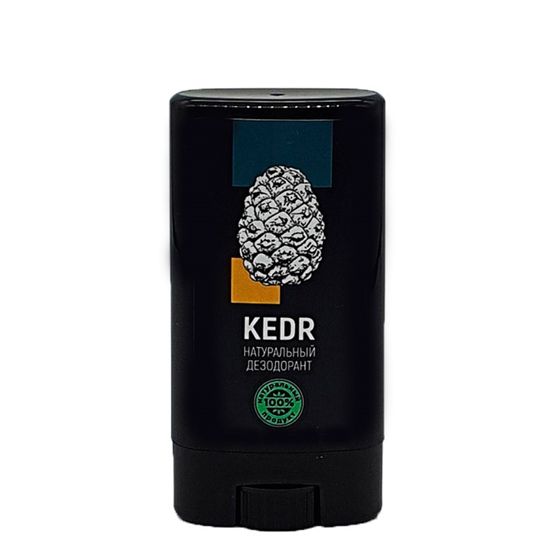 KEDR. Натуральный дезодорант (Восковый. С эфирным маслом кедра)