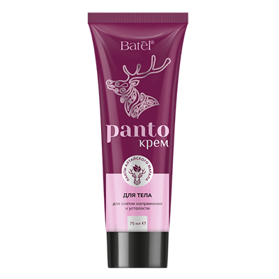 Крем для тела пантовый для снятия напряжения и усталости
