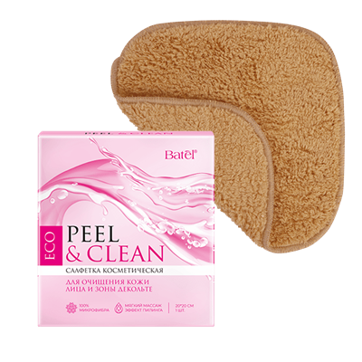 Салфетка косметическая для очищения кожи лица