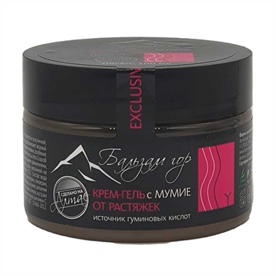Крем-гель от растяжек с мумие