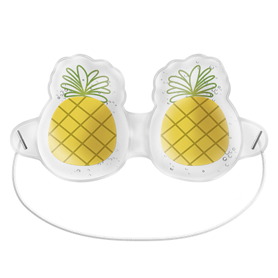 Маска для глаз гелевая «Яркий ананас»