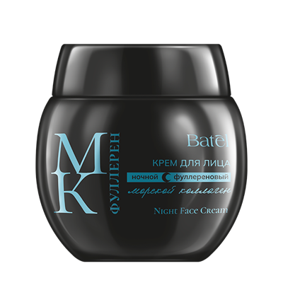 Крем для лица ночной фуллереновый с морским коллагеном