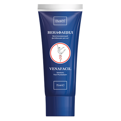 Венотонизирующий фитобальзам для ног «Венафацил»