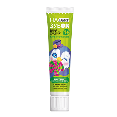 Зубная гель-паста для детей «Жевательная конфетка»