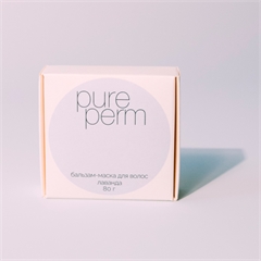 Бальзам-маска для волос. Лаванда. PURE PERM