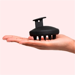 Силиконовая массажная щетка для волос и мытья головы