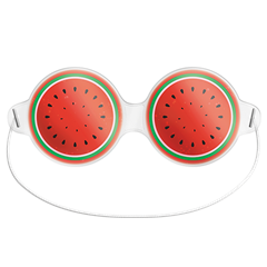 Маска для глаз гелевая «Сочный арбуз»