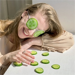 Маска для глаз гелевая «Освежающий огурец»