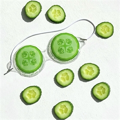 Маска для глаз гелевая «Освежающий огурец»