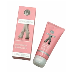 Крем для пяток с фосфолипидами и мочевиной. Flike