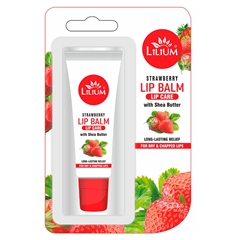 Бальзам для губ. Клубника с маслом Ши. Lilium