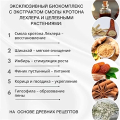 Шампунь-бальзам для роста и укрепления волос. Восстанавливающий. Сила Дракона