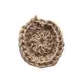 Скраб-мочалка для лица. 8 см. Джут