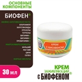 Крем с биофеном. Жидкий пластырь. Состав