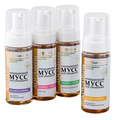 Очищающий мусс для умывания жирной и комбинированной кожи  (с гиалуроновой кислотой)