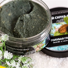 Пенный скраб-мусс с морской солью. Лифтинг и питание