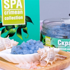 Скраб масляно-солевой. Увлажняющий