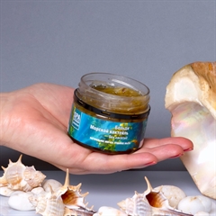 Мягкое травяное мыло-бельди. "Морской коктейль"