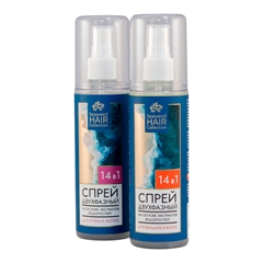 Спрей для волос. Двухфазный, 14 в 1. Разглаживающий