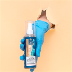 Термозащита и блеск. Спрей для волос