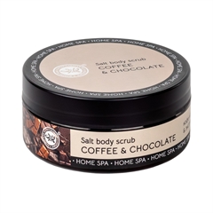 Скраб соляной "Кофе&Шоколад" HOME SPA