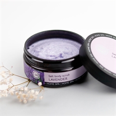 Скраб соляной "Лаванда" HOME SPA