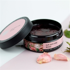 Мягкое мыло бельди "Роза" HOME SPA