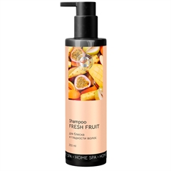 Шампунь "Фруктовый фреш" HOME SPA. Для блеска и гладкости волос