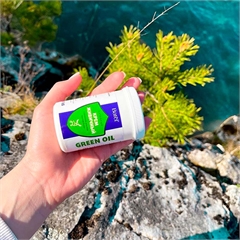 Крем живичный нативный с зеленым маслом против боли