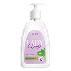 Крем-мыло для интимной гигиены с молочной кислотой и экстрактом алоэ