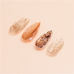 Скраб для губ Малина и Клубника (с маслом кокоса, скрабом косточки малины и витаминами)